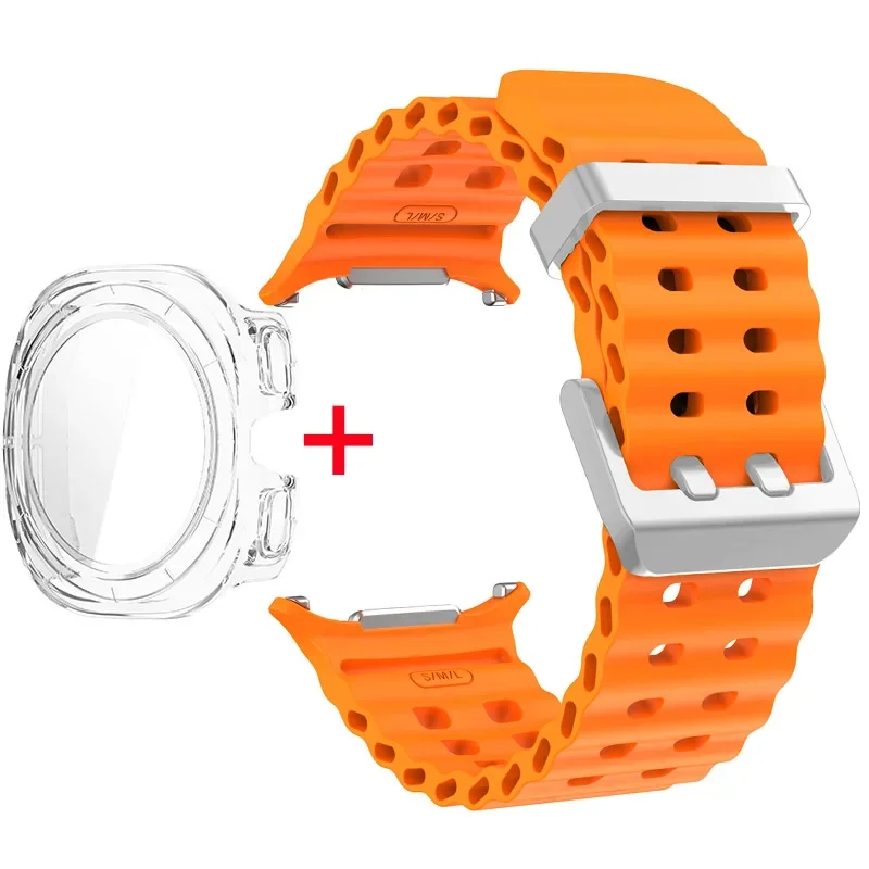 Ultimate 2-in-1 Watch Protection & Style Set with Strap, Case, and Screen Protector