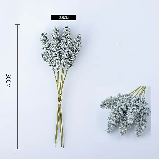 30cm 6 PCs Lavender Foam Artificial Flowers Bouque...