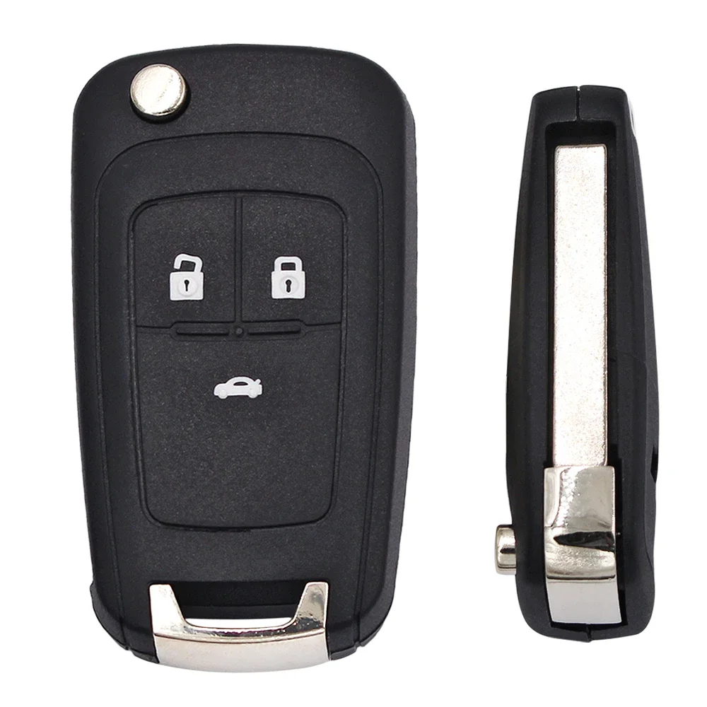 Car Remote Key Ecusells Keyless-go Remote Smart Car Key 315/433MHz ID46 Chip HU100 Blade for Chevrolet Cruze Sonic Malibu Impala Equinox Camaro