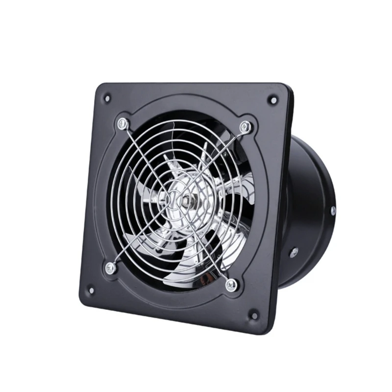 A6HB Durable Wall-Mounted Kitchen Exhaust Fan Easy to Install for Bathroom Kitchen