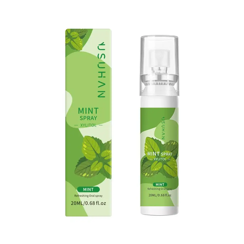 Oral Fresh Spray Peach Mint Grape Litchi Flavor Mouth Spray 20ml Fresh Breath Portable Mouth Freshener Oral Spray Remove Smoke