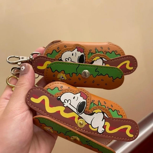 Hot Dog with stick Keychain