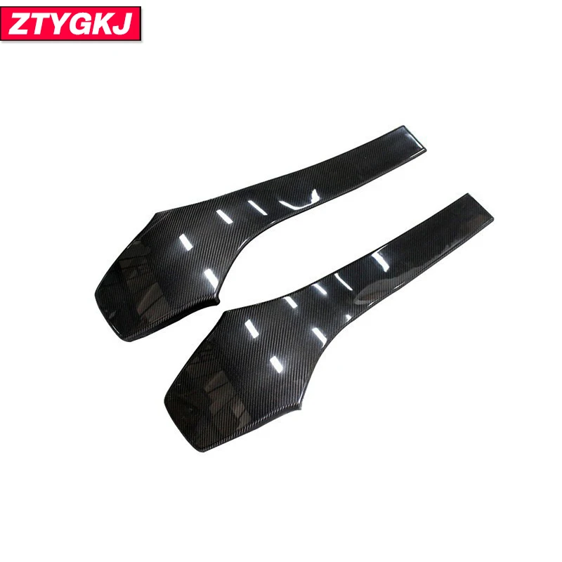 BMW M3 F80 M4 F82 F83 2014-2020 용 접착 유형 탄소 섬유 소재 시트 백 커버