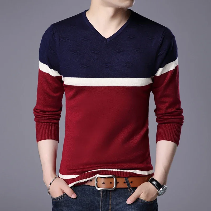Men's Casual Knitted Sweate | Long Sleeve  Pullovers