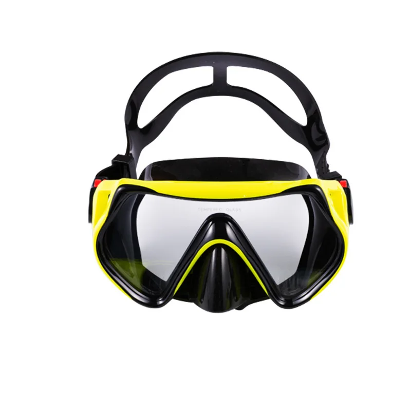 DivingGogglesTemperedGlassHDAntifogforMenandWomenSwimMask
