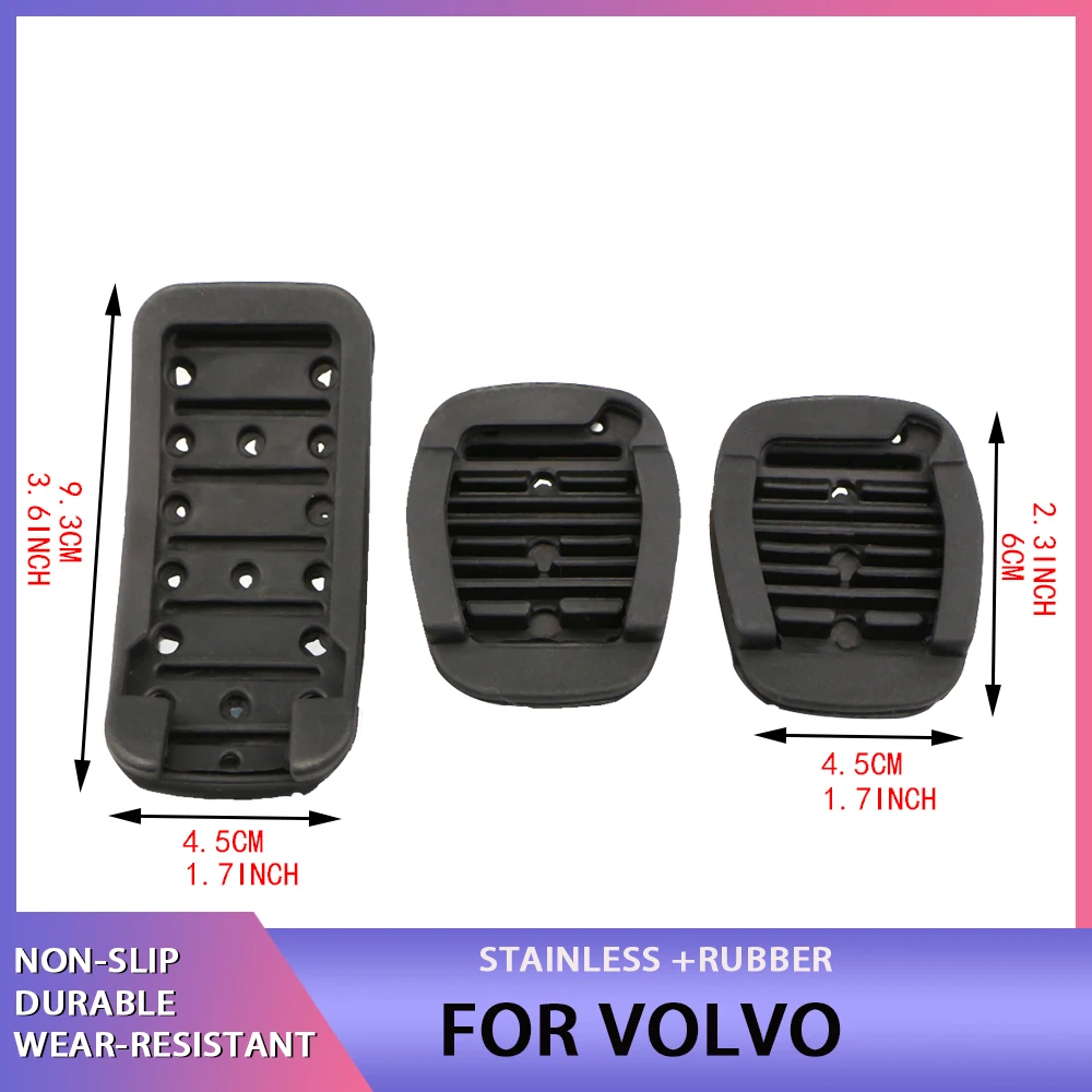 Car Pedals Accelerator Fuel Gas Brake Pedal Pad Cover Slip
