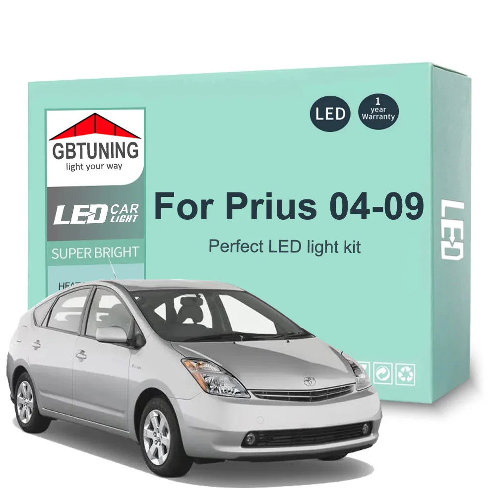 13PcsCanbusLEDInteriorLightBulbKitForToyotaPrius20042005