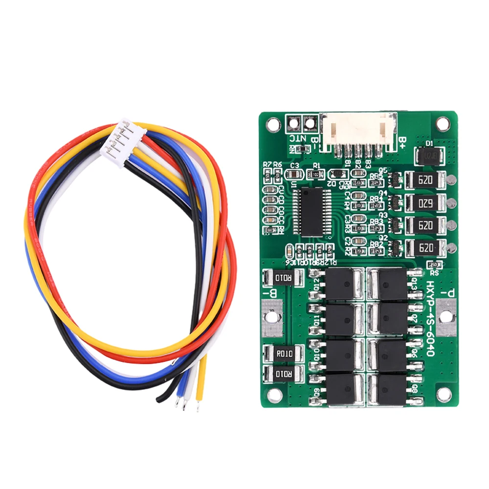 BMS 4S 40A Pour Batterie LiFePO4 12.8V/14.4V - Compatible 32650, 32700 - Protection Charge/décharge - Pour Solaire, Bateau, UPS