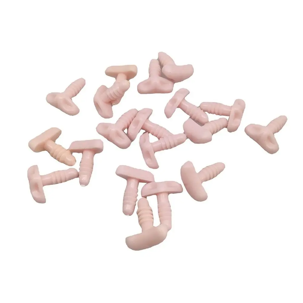 New 15*7mm Triangle Nose Bear Buttons Dolls Accessories Safety Parts Plastic Craft Doll Fox Noses