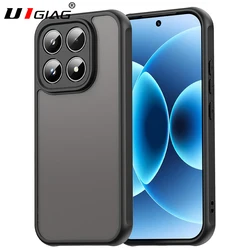 Rugged Military - Grade Protective Case - Ultra Hybrid Hard PC Matte Silicone Soft Shell - Xiaomi 17 pro