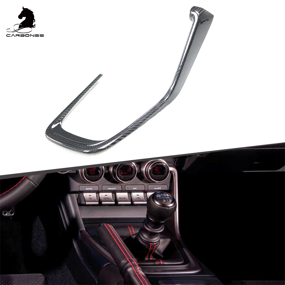 

Car Accessories For Subaru Brz Center Consoles Side Panel Trims Real Carbon Fiber Interior Trims For Toyotas GR86 2021+