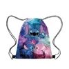 Disney Stitch Drawstring Bags Children Backpack Cartoon Mini Lilo&Stitch Travel Storage Bag Casual Swim Portable Backpack 2