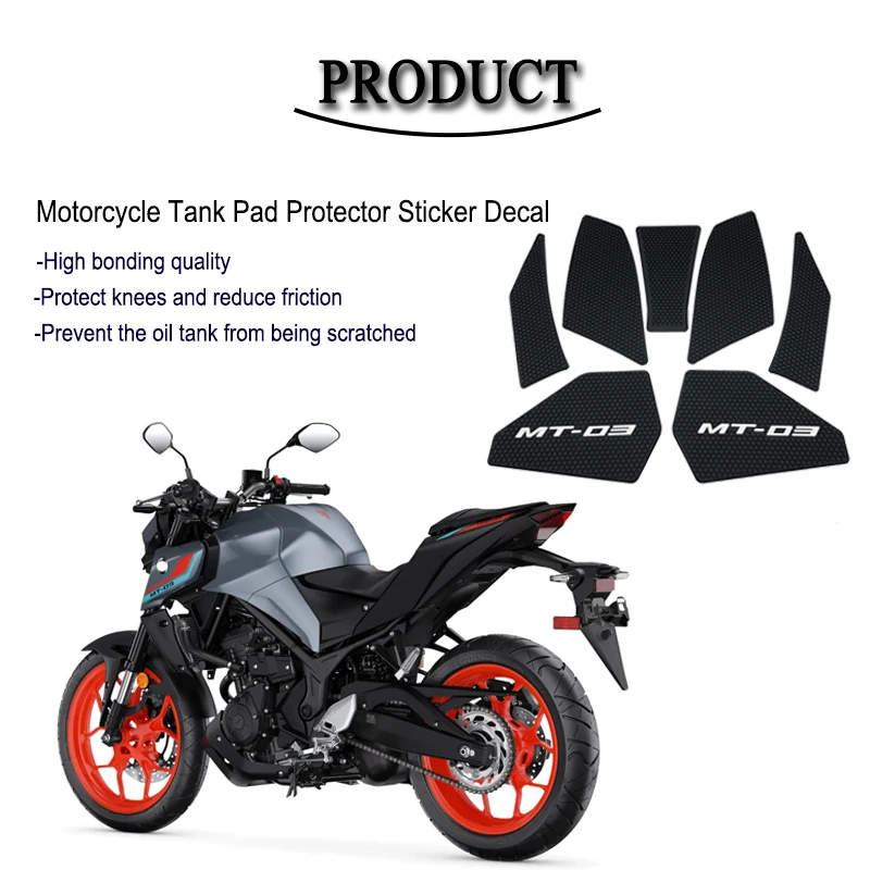 Yamaha MT03 MT-03 ̵  ũ е, 2020-2023 2022  ȣ ƼĿ, Į   ׸  е, ũ е