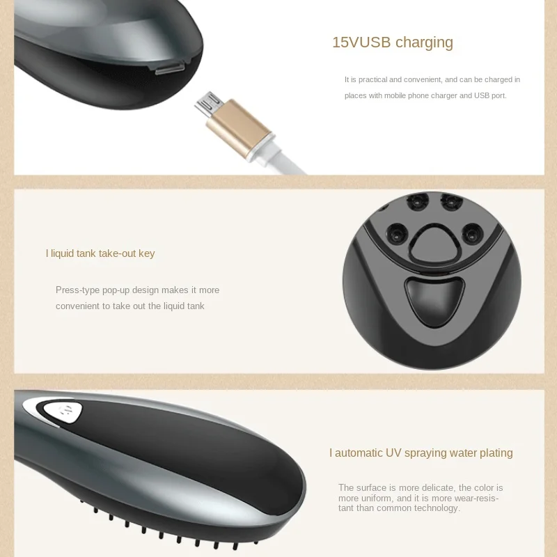 Electric Hair Growth Comb Head Massager Regrowth Hair Brush Hairbrush Anti Hair Loss Product  Scalp Massage Receding Hairline 4