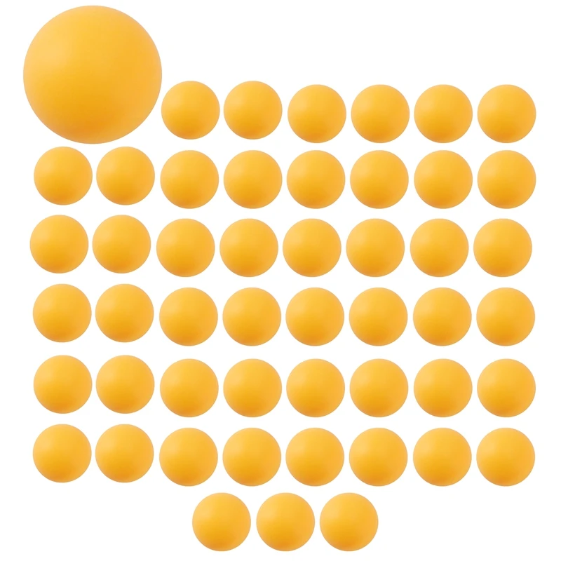 

50- Pack Premium Ping Pong Balls Advanced Training Table Ball Lightweight Durable Seamless Balls
