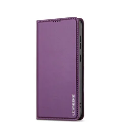 Premium Flip Protective Case with Coque Design for Enhanced Device Safety (PURPLE)