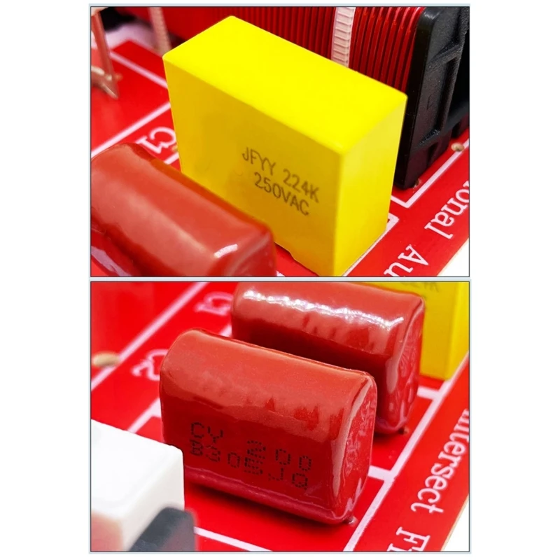 400W Pure Bass Subwoofer Crossover Frequency Distributor Divider 2 Way Speaker  Crossover