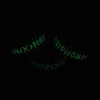 8mm Men's Titanium Stainless Steel Spinner Ring Norse Symbol Luminous Glow Nordic Viking Rune Band 2