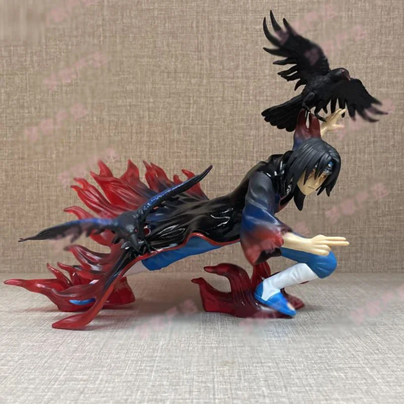 Anime Shippuden Uchiha Itachi Figura Bambola Akatsuki Figurine Naruto Action Figure Itachi Statua Corvo Modello Pvc Giocattoli Da Collezione