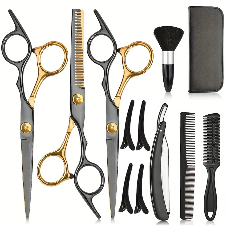 12 Piece Professional Hair Cutting Kit