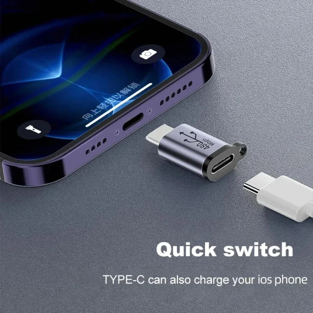 Universal Type C to USB Converter - 480Mbps Fast Charging Adapter