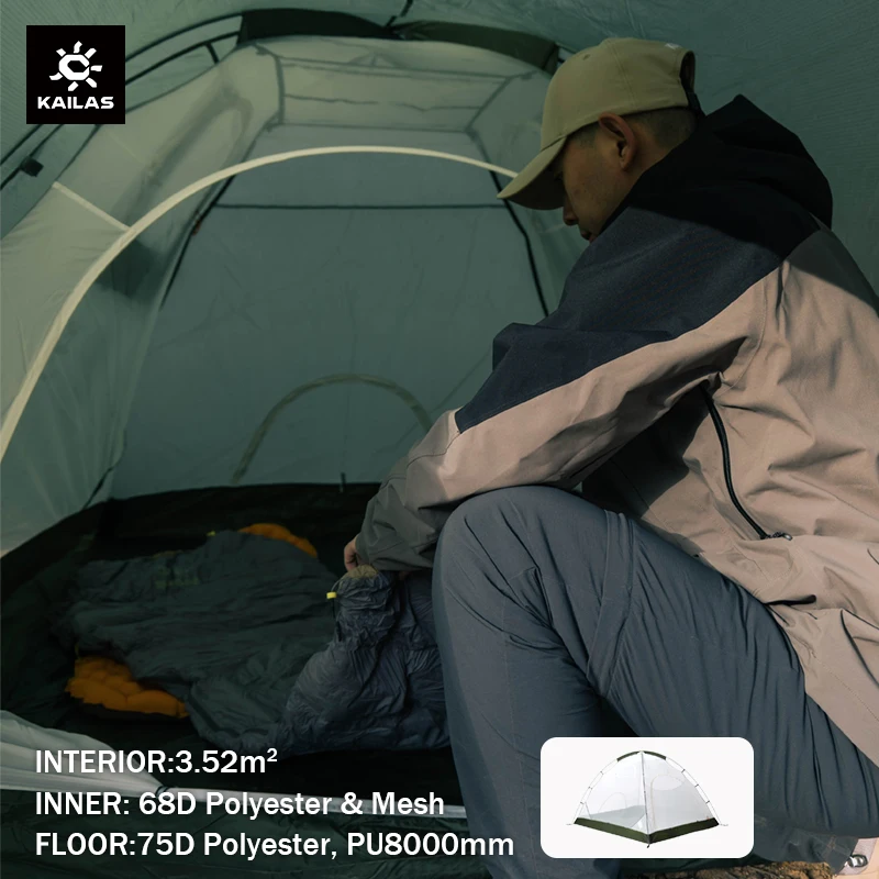 KAILAS STAR NIGHT III Breathable Ultralight Camping Tents 4