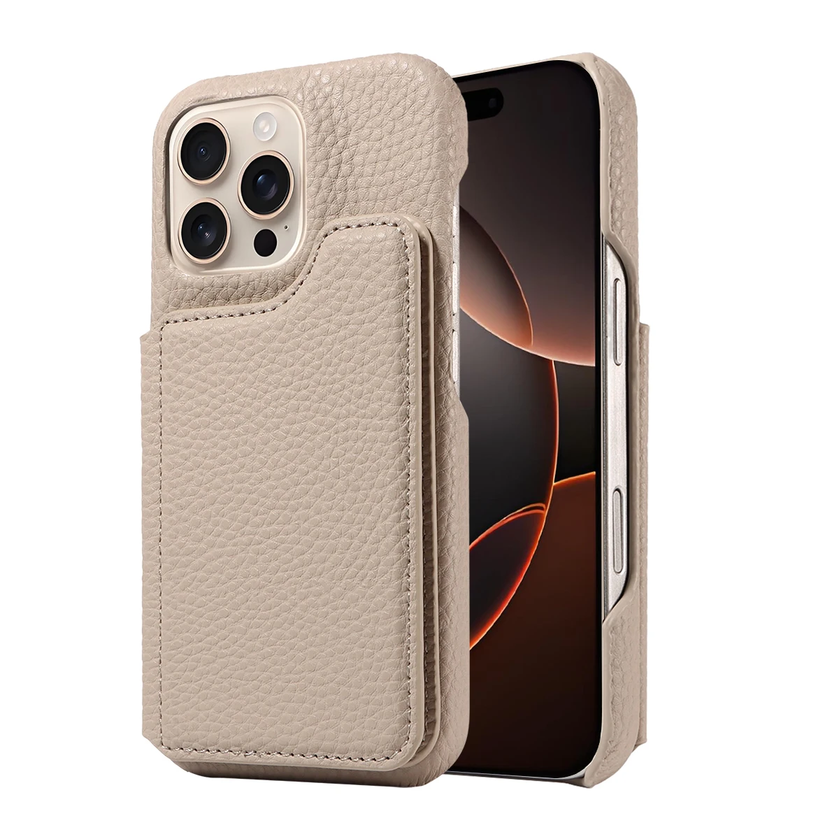 Stylish Multifunctional PU Leather Phone Case with Card Slots and Stand