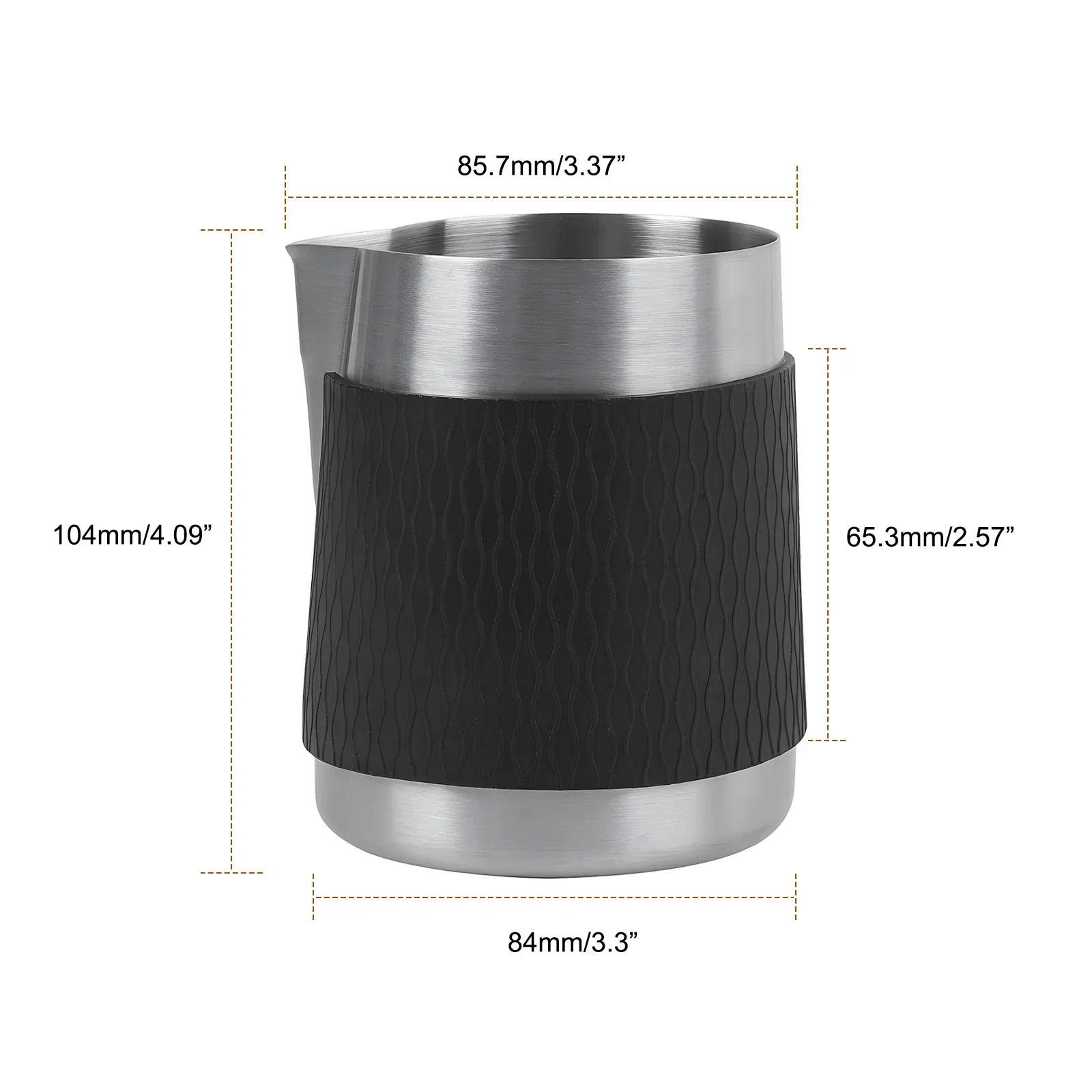 إبريق حليب ستانلس ستيل أدوات قهوة