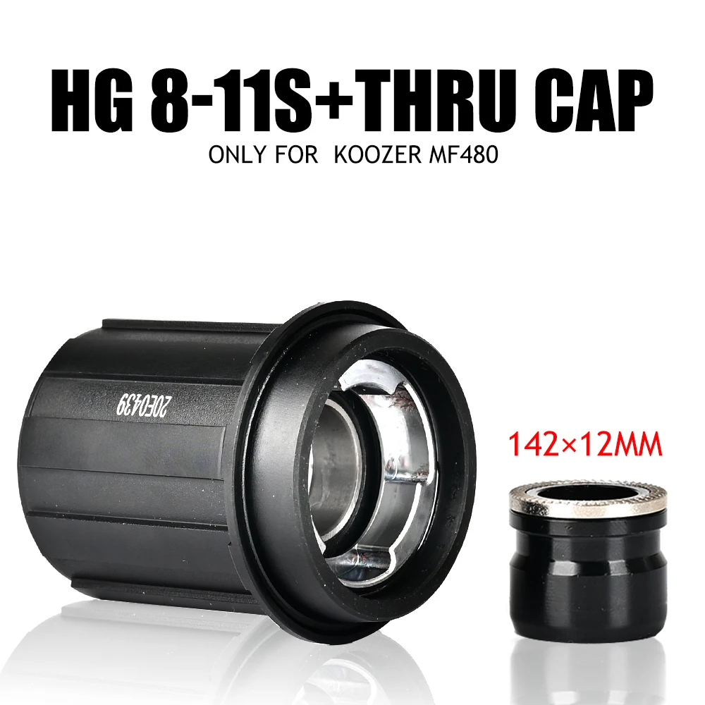 Koozer Freilaufkörper Konverter für XM490 XM490 PRO BM440 XM460 XD HG MS 8-12S QR Thru Endkappen Adapter MTB Nabe – Detail 6