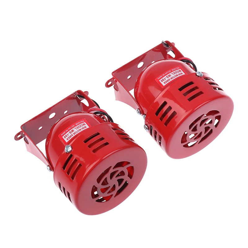 Motor Alarm MS-390 High Decibel Alarm Horn 110V 220V Buzzer Horn Electronic Accessories