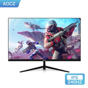 AOCZ 27 Inch Monitor 240Hz LED Display PC IPS FHD Desktop Gamer Computer Screen Flat Panel HDMI-compatible DP 1920*1080