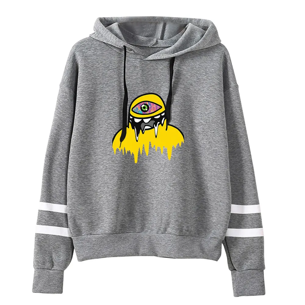 Subtronics Trippy Cyclops Logo Merch Pullover Hoodie Merch Fashion Hoodie Fashion Hooded Sweatshirt Pullover Tracksuit
