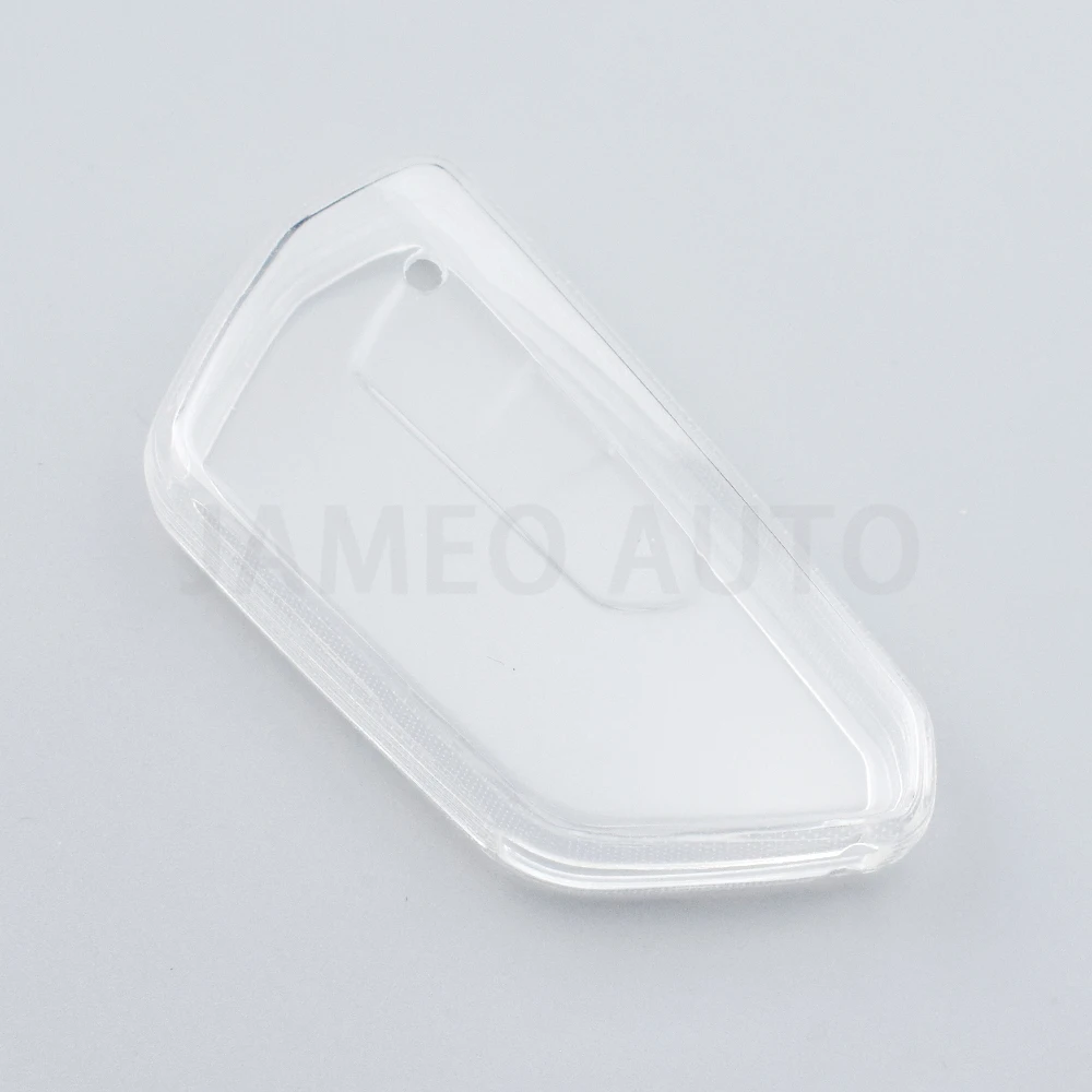 Sleek Transparent Car Key Case Cover
