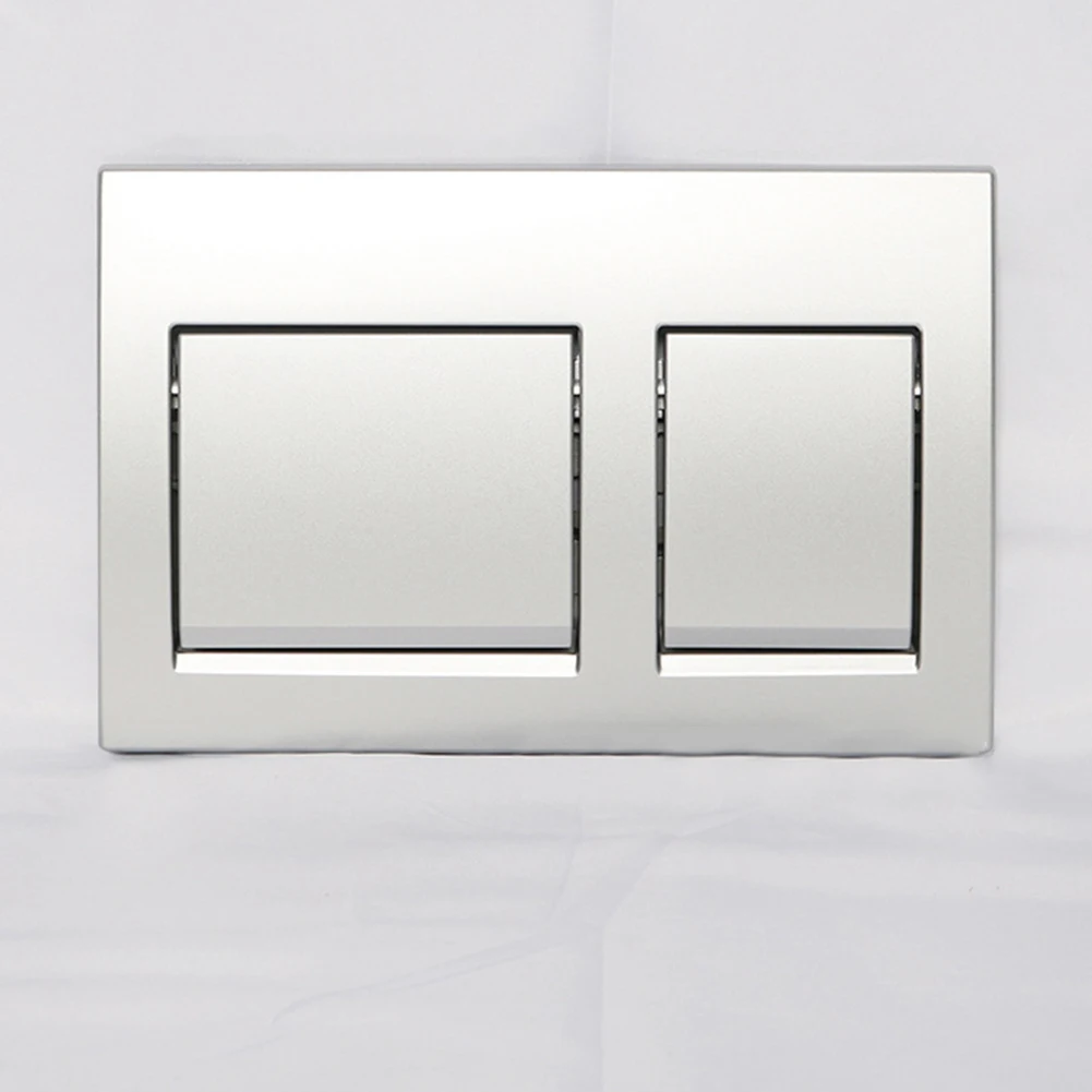 

Chrome Dual Flush Actuator Plate For Geberit ALPHA 15 For Cisterns Toilet Flush Button 115.045.11.1 115.045.21.1 Toilet Parts
