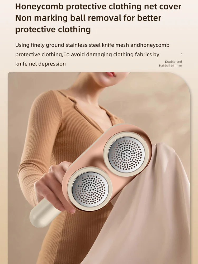 Removes Lint From Clothes Portable Rechargeable Electric Lint Remover Fluff Pellet Take Out Clothes lint Fabric HairBall Shaver 5