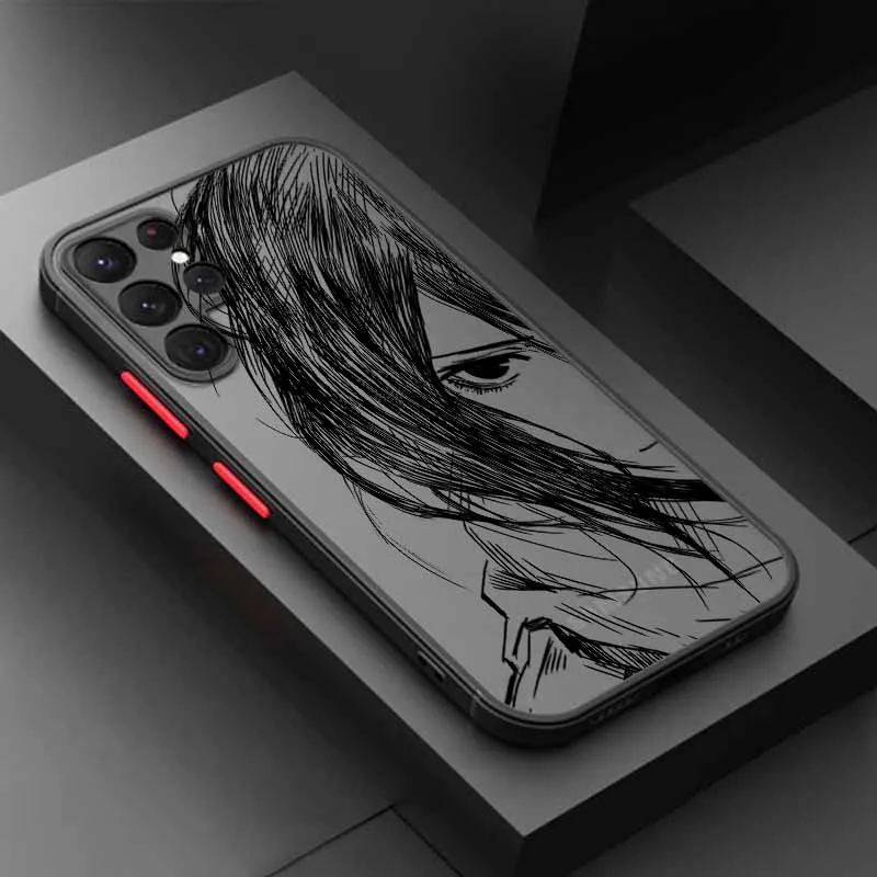 Attack On Titan Frosted Translucent Phone Case