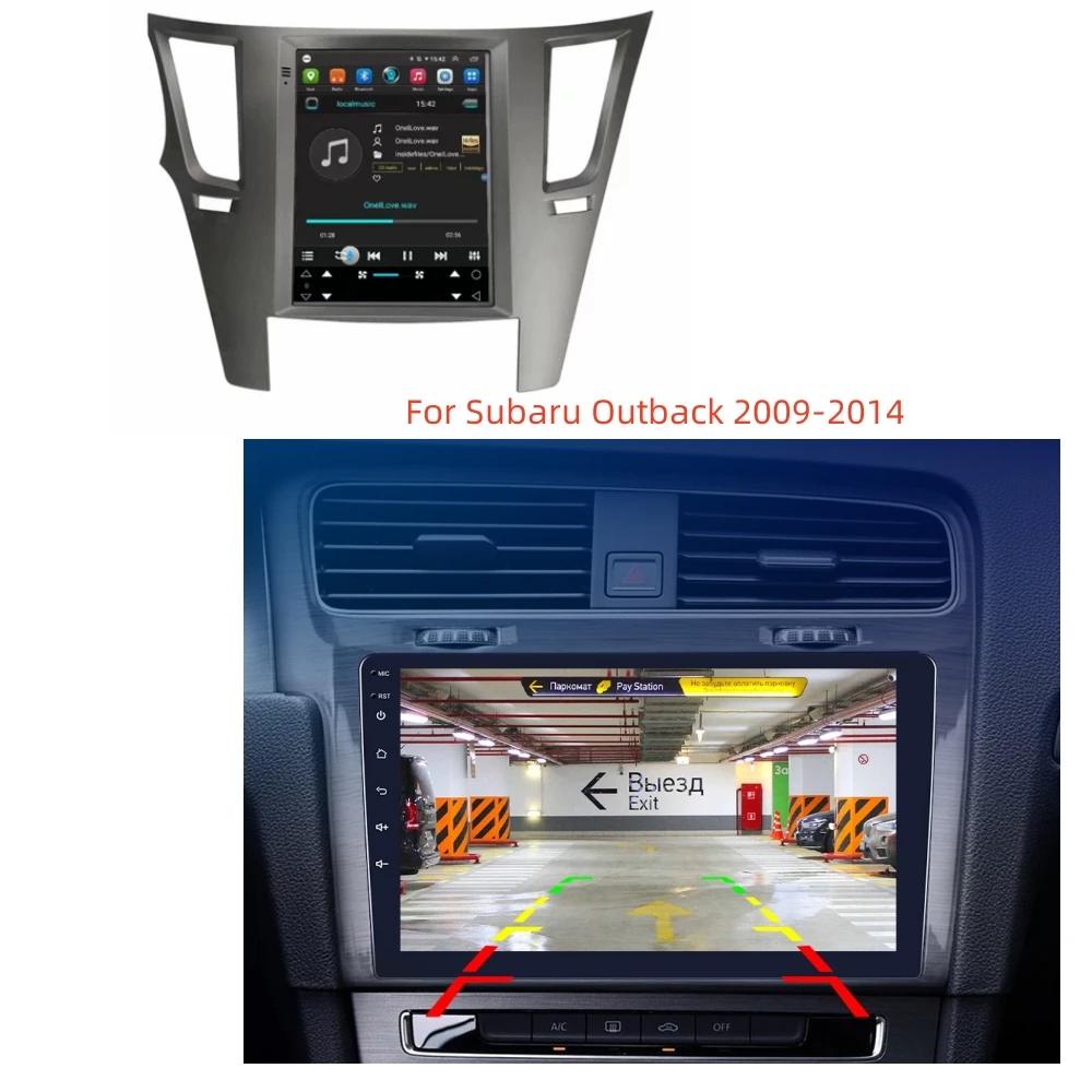

9.7" Tesla Screen For Subaru Outback 2009-2014 Car Radio Multimedia DVD Player DSP Android Head Unit Carplay Navigation GPS Wifi