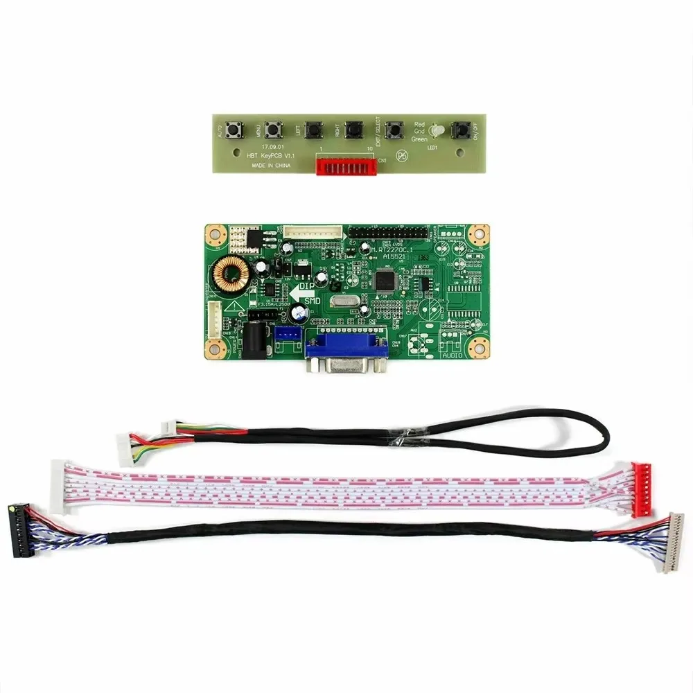 15인치 LQ150X1LG91 산업용 LCD 디스플레이 1024×768 스크린 모니터 패널(VGA M.RT2270C.1 A15521 드라이버 제어 보드 포함)