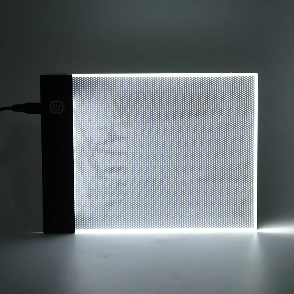 A6 컴팩트 LED 라이트 패드 높은 투과율 USB 전원 공급 A6 트레이싱 보..