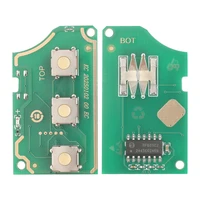 Jingyuqin 1K0 959 753 N สําหรับ VW Golf Jetta Golf Passat ด้วงรถ Flip Remote Key Circuit Board 6QE 959 753 434Mhz fob 3 ปุ่ม 2
