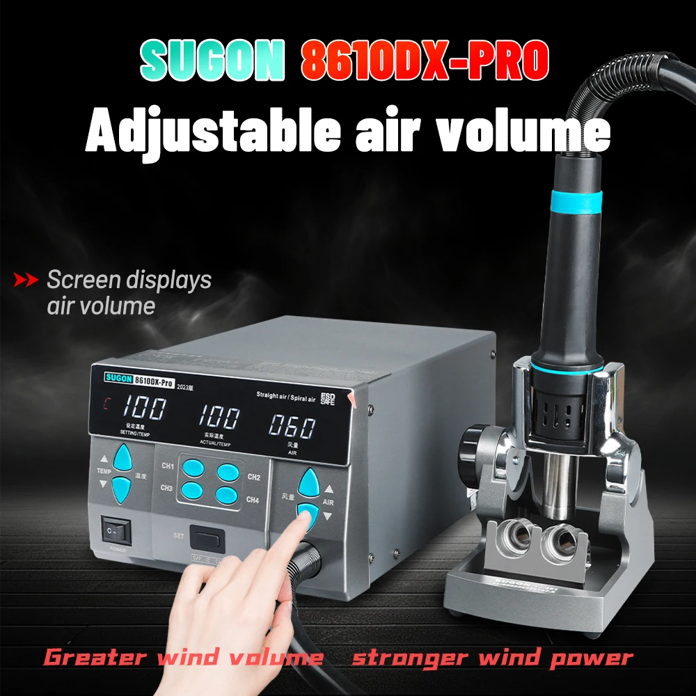 Desoldering Station Constant Temperature Digital Display Soldering Station 1000w High Power Mobile Phone Repair SUGON