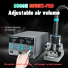 SUGON 8610DX-PRO Desoldering Station Constant Temperature Digital Display Soldering Station 1000w High Power Mobile Phone Repair 4