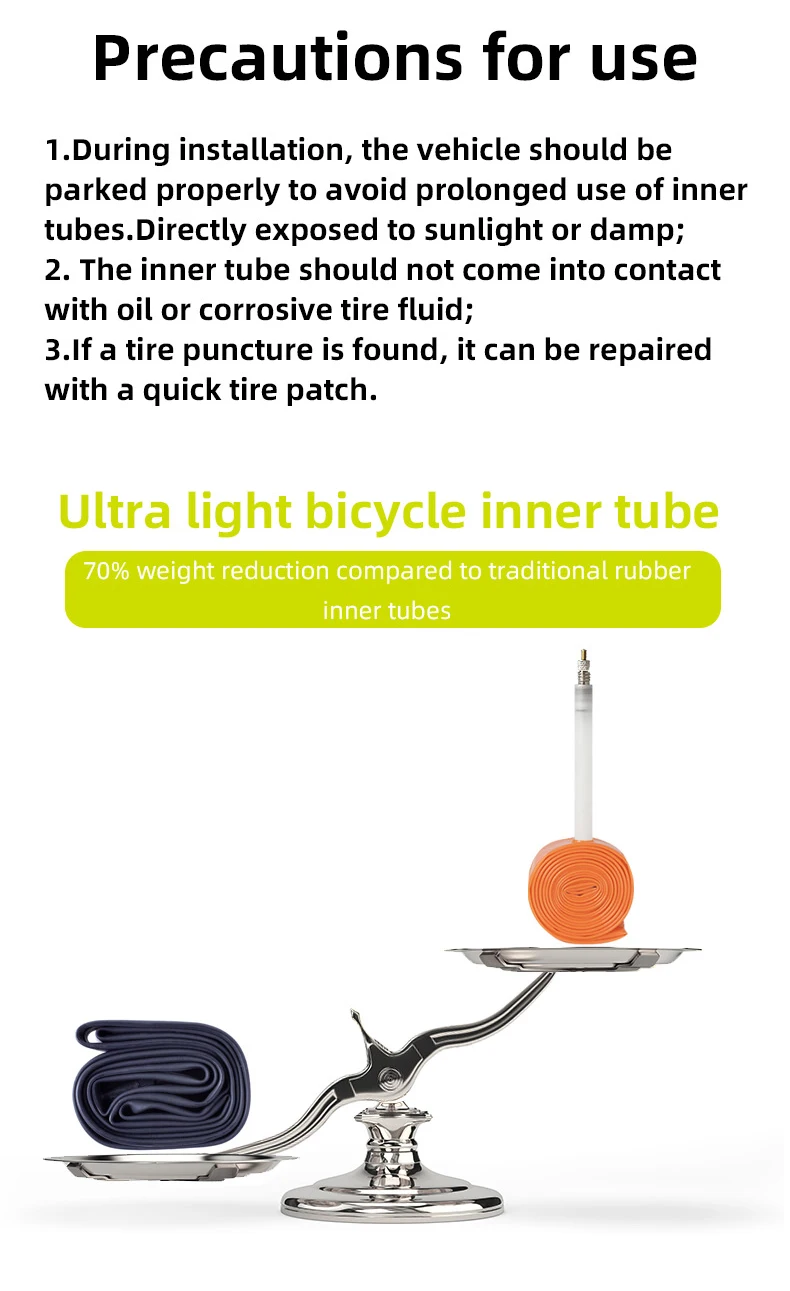 Ultralight TPU Bicycle Inner Tube