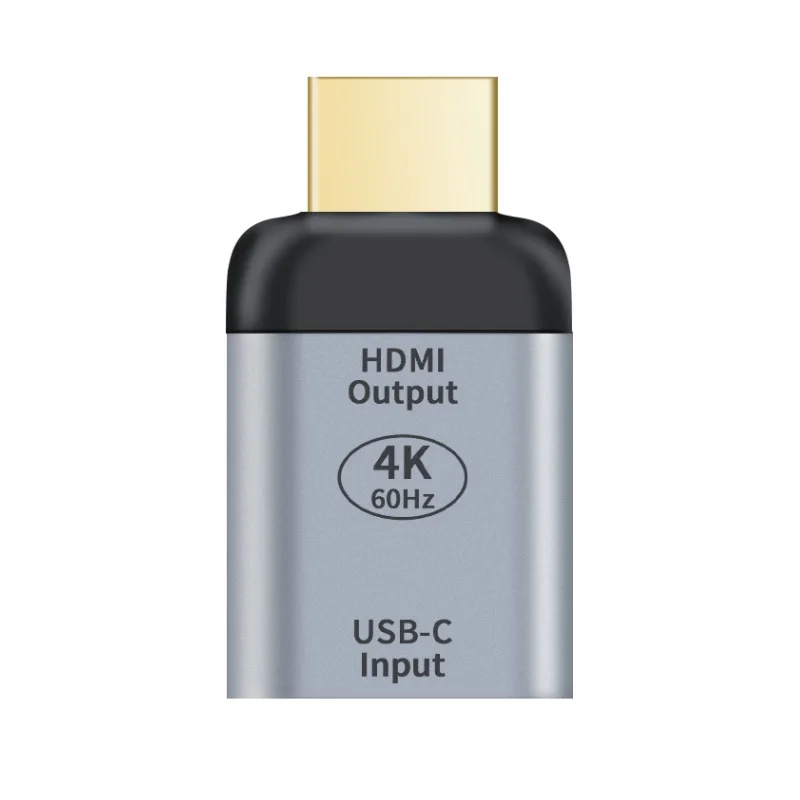 Usb tipo c para Hdmi Adaptador dp Compatível Conversor para Celular Macbook Pro Air Laptop Fêmea para Macho 4k 60hz - Imagem 6