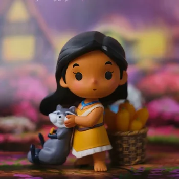 Disney Movies Pocahontas Action Figure Toys Princess Pocahontas Cute Anime Figure Dolls Collection Kids Gifts Decoration Model