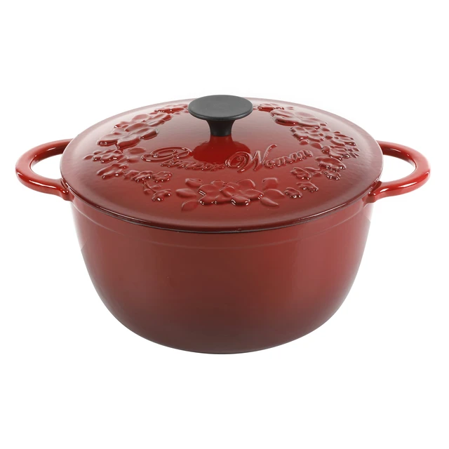  The Pioneer Woman 4 QT Dutch Oven with Lid: Home & Kitchen