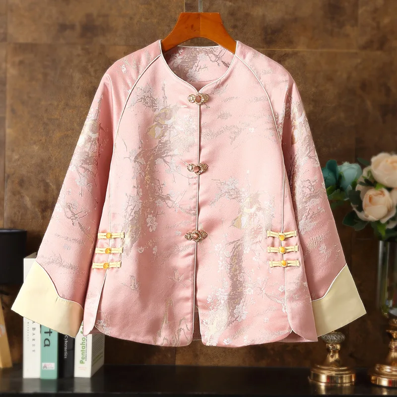 Asian Style Women Vintage Traditional Clothing Suits