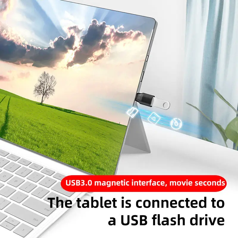 USB Type C Magnetic Adapter Type-C to USB 3.1 OTG Adapter 10Gbps Data Transfer Converter For Samsung