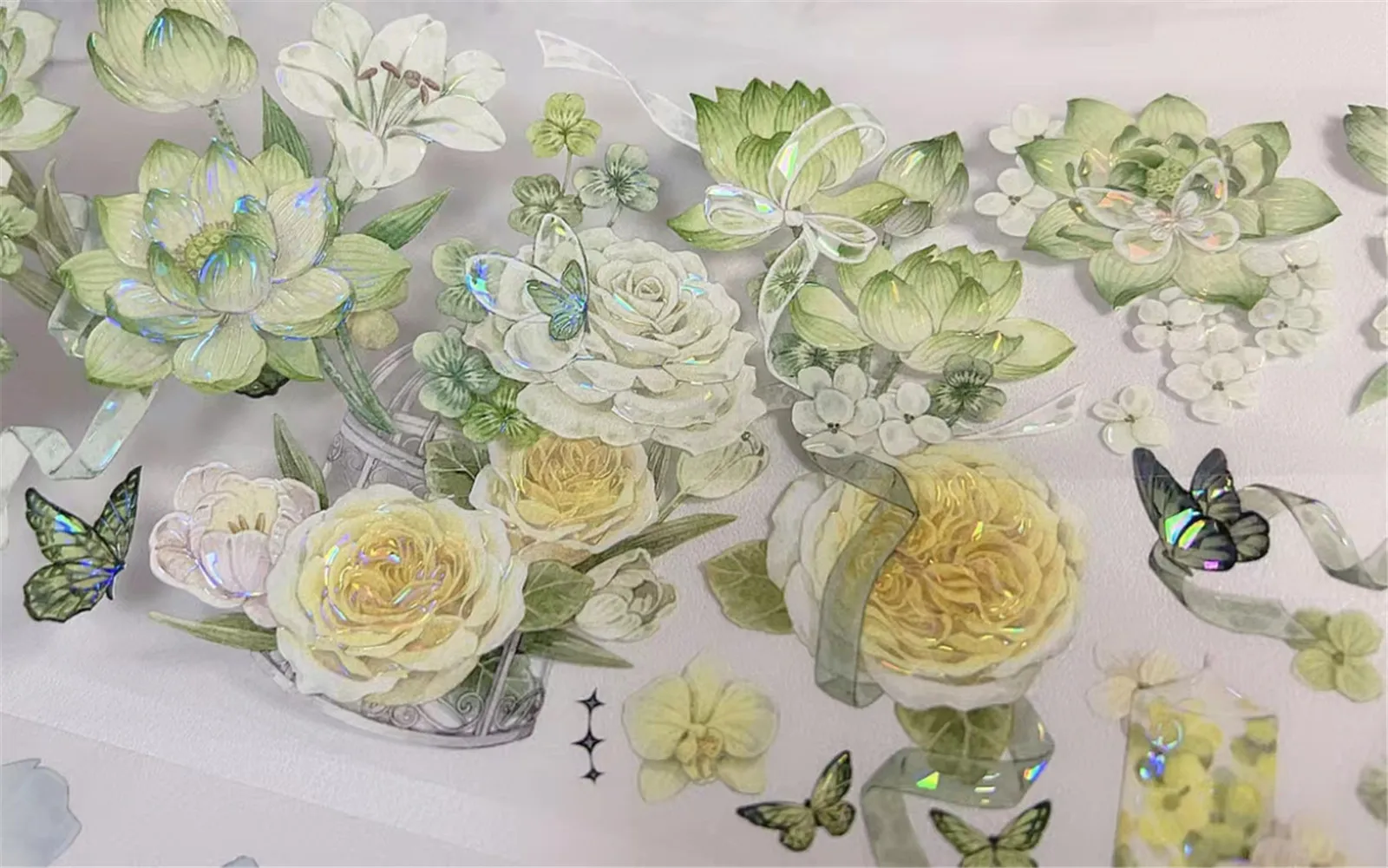 

Винтажный закат тюльпан Роза бабочка цветочная васи лента для изготовления карт Сделай Сам Скрапбукинг план декоративные наклейки
