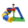 Big Building Blocks Slide Stair Swing Seesaw Ferris Wheel Series Compatible Duploe Large Brick Children Educational Toy Kid Gift 4
